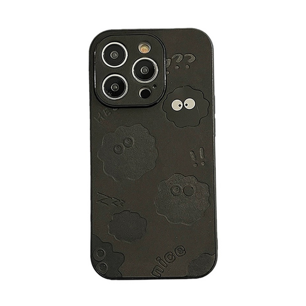 Cute Charcoal Laser iPhone Case