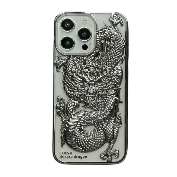 3D Dragon Embossed Phone Case