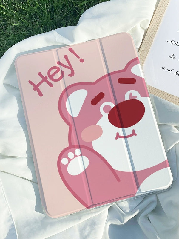 Strawberry Bear iPad Case